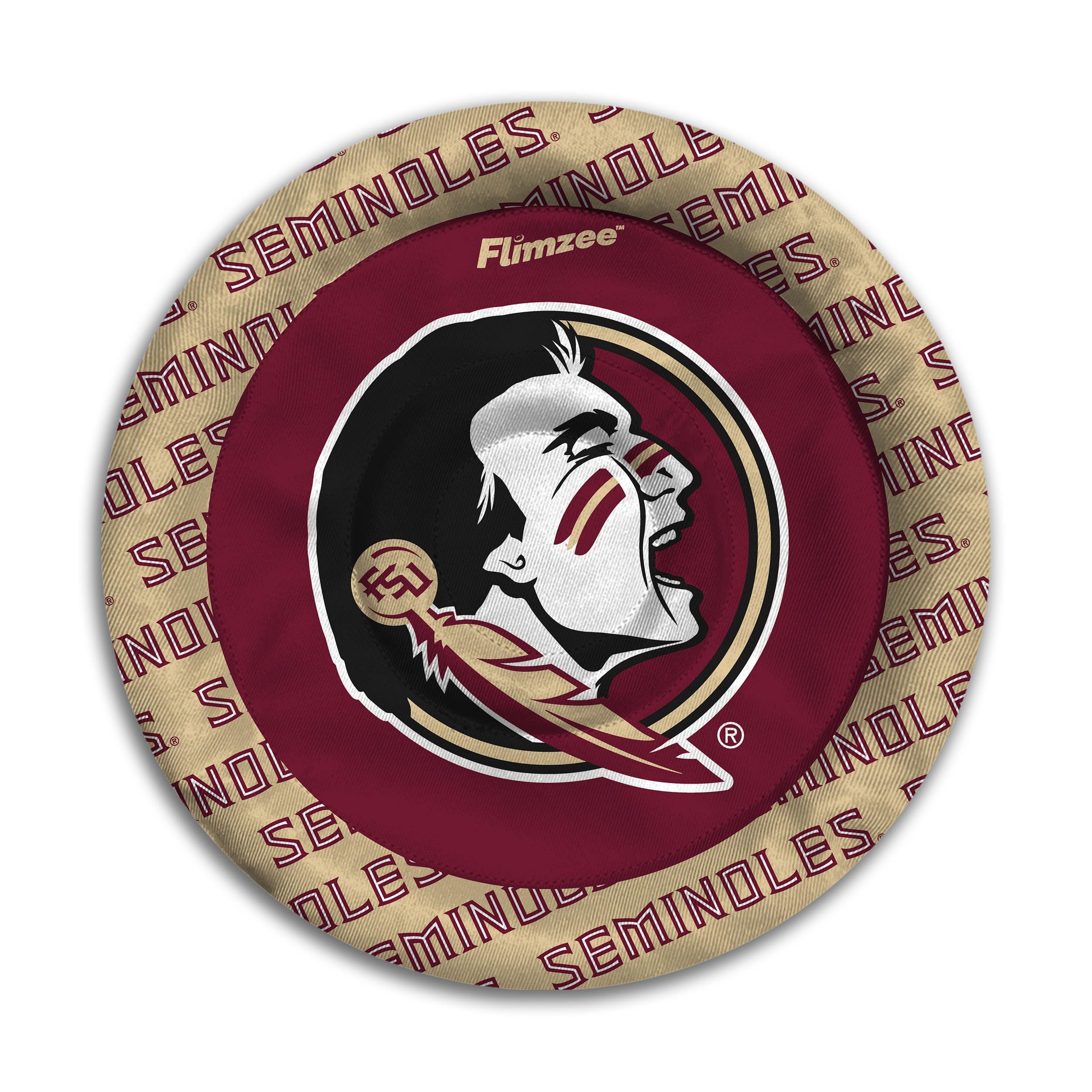 YouTheFan NCAA Florida State Seminoles Flimzee Bean Bag Flying Disc