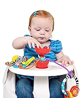 Vista 4 de Grapple, The Baby Suction Cup Toy Holder for High Chair, Stroller and Teething Toys for Babies 6-12 Months. One of Your Baby Must Haves! Rojo