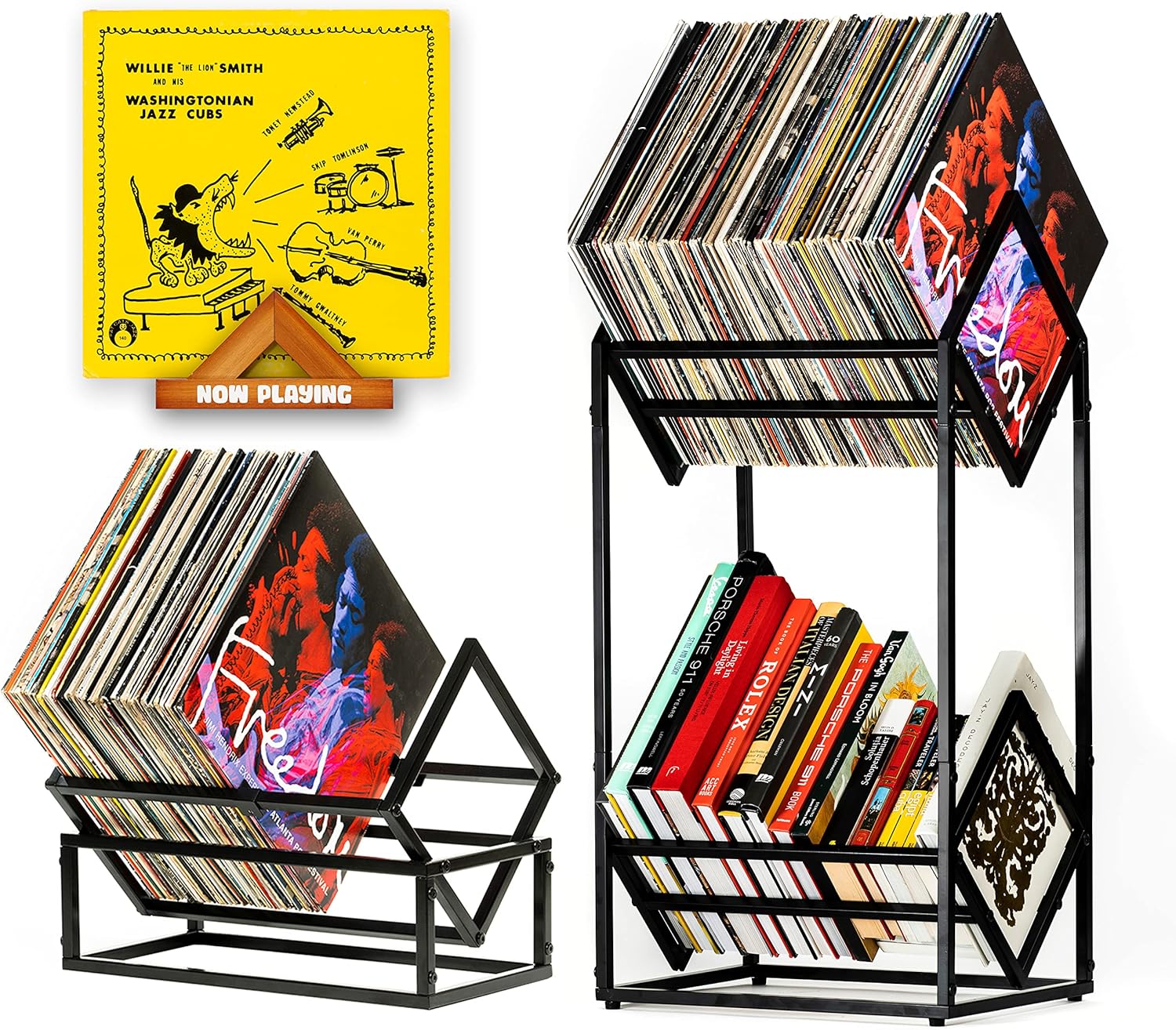 RARE VINYL CO. Vinyl Record Storage Single Tier Rack