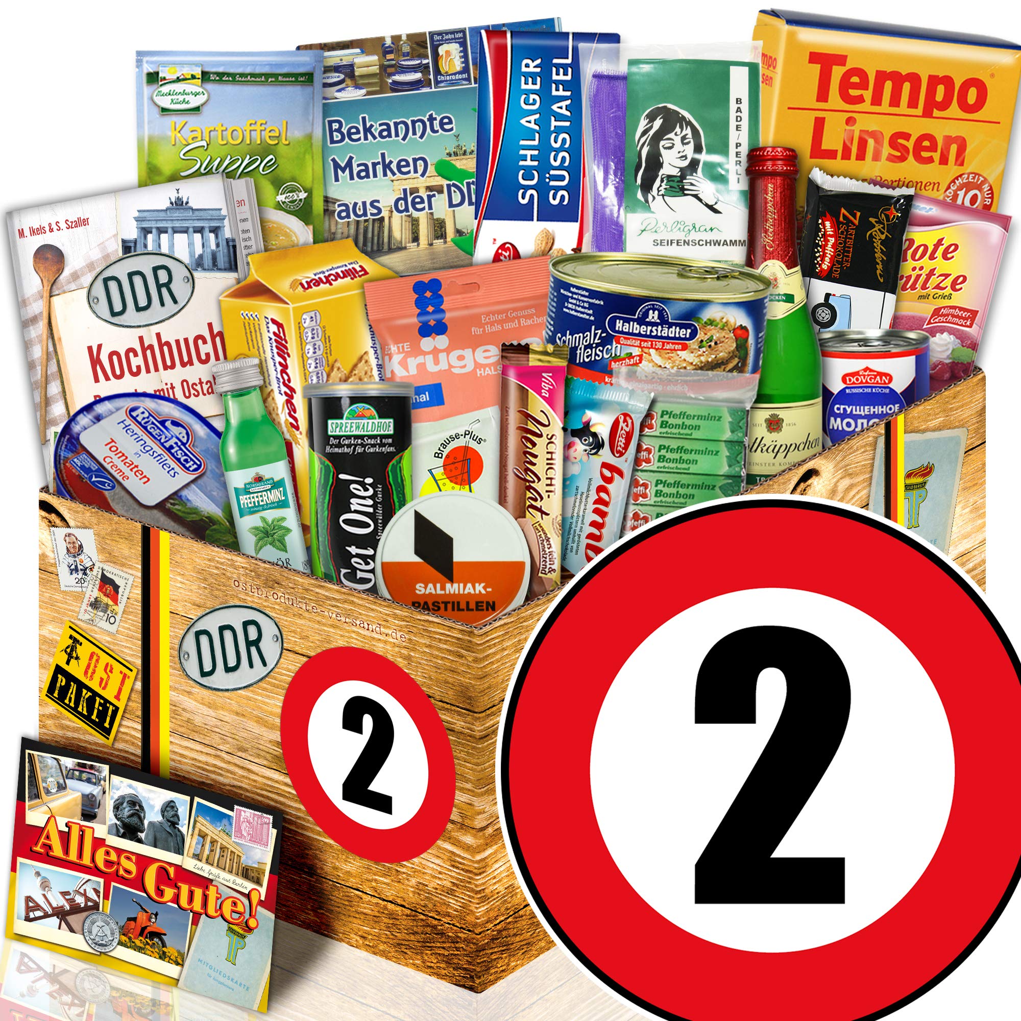 DDR Geschenkbox/Spezialitätenbox/Geburtstag 2 / Geschenk Box Frau