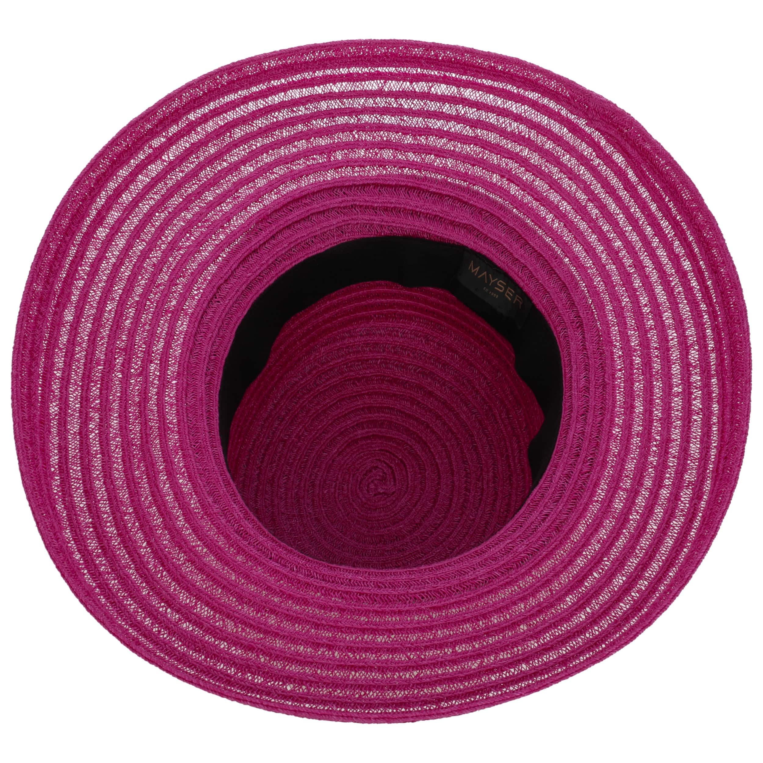 Mayser Tiffy Uni Chapeau de Soleil Tresse Unicolore Fabrique en UE Femme Printemps Ete