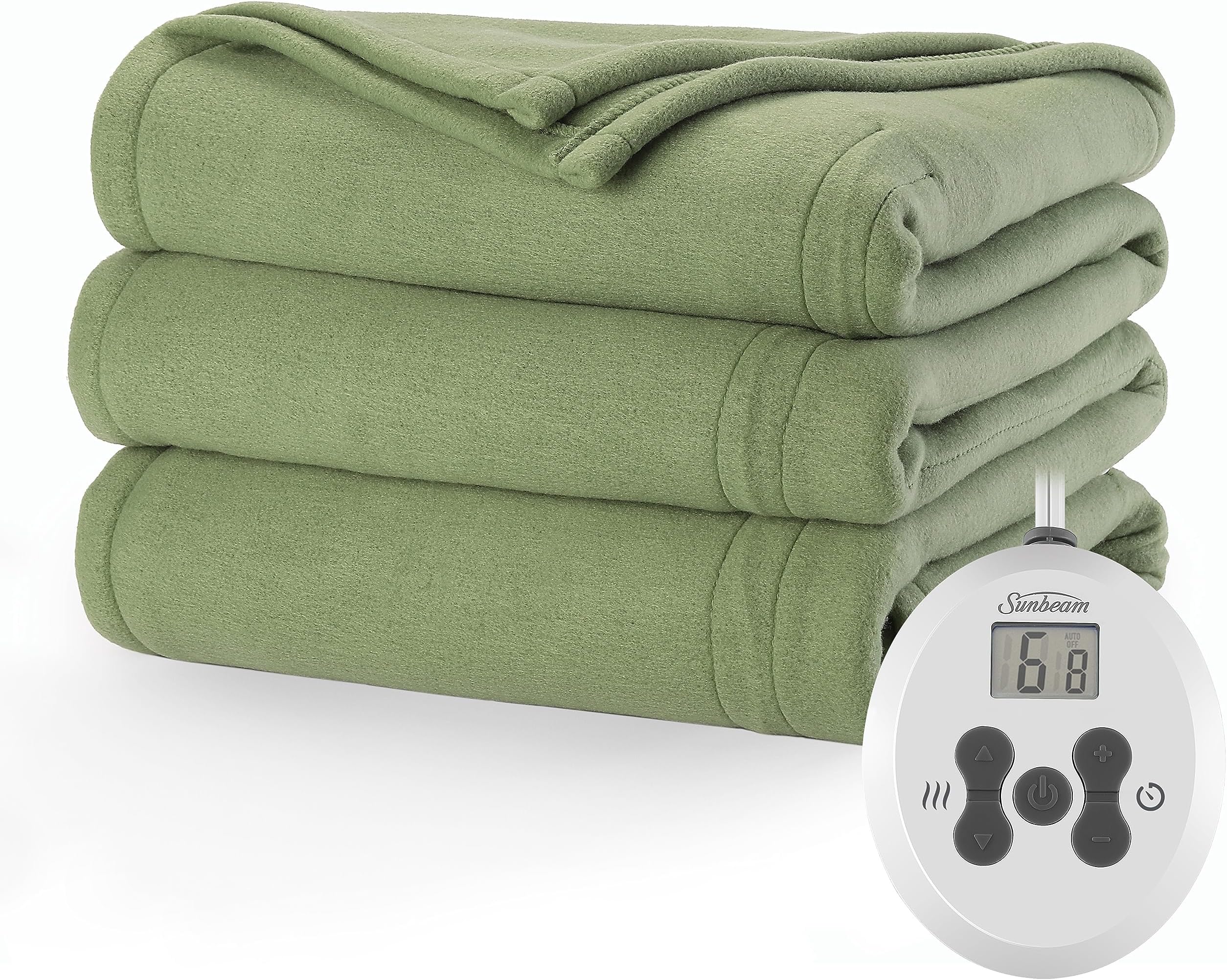 SunbeamRoyal Ultra Ivy Heated Blanket - Twin
