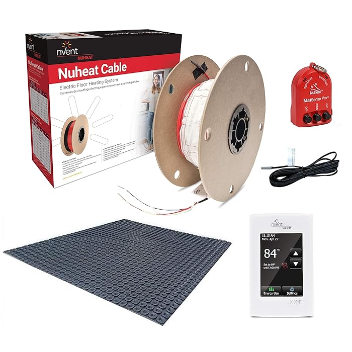 Buy NuHeat N1C070HKIT 70 sq ft Home Comfort Floor Heat Kit with Home