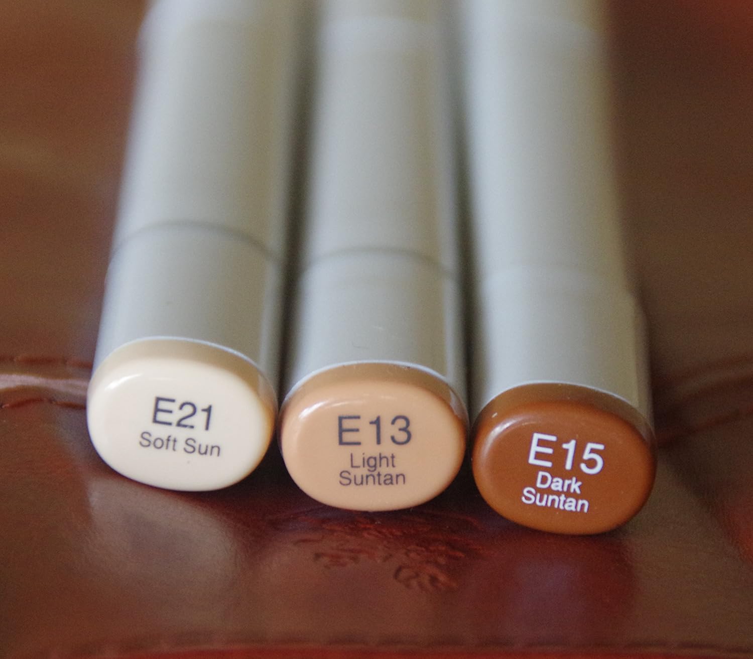 Copic Markers 3-Piece Sketch Set, Medium Skin Tones Custom Set 2