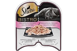 Sheba Perfect Portions Bistro Wet Cat Food Trays (24 Count, 48 Servings),...