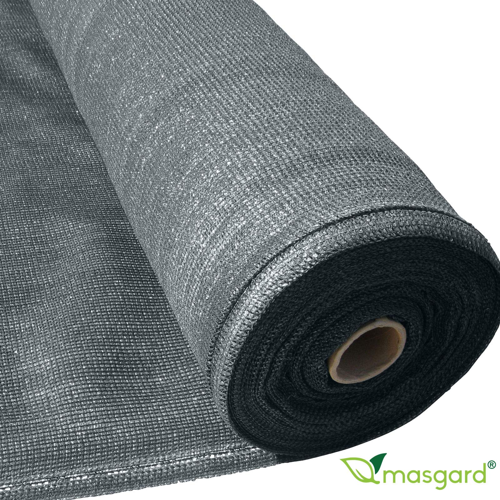 Schattiergewebe 150 g/m² Verschiedene Abmessungen (Schattierwert ca. 90%) Sonnenschutz Sichtschutz Windschutz Zaunblende (1,00 m x 10,00 m = 10 m² (gefaltet), Anthrazit)