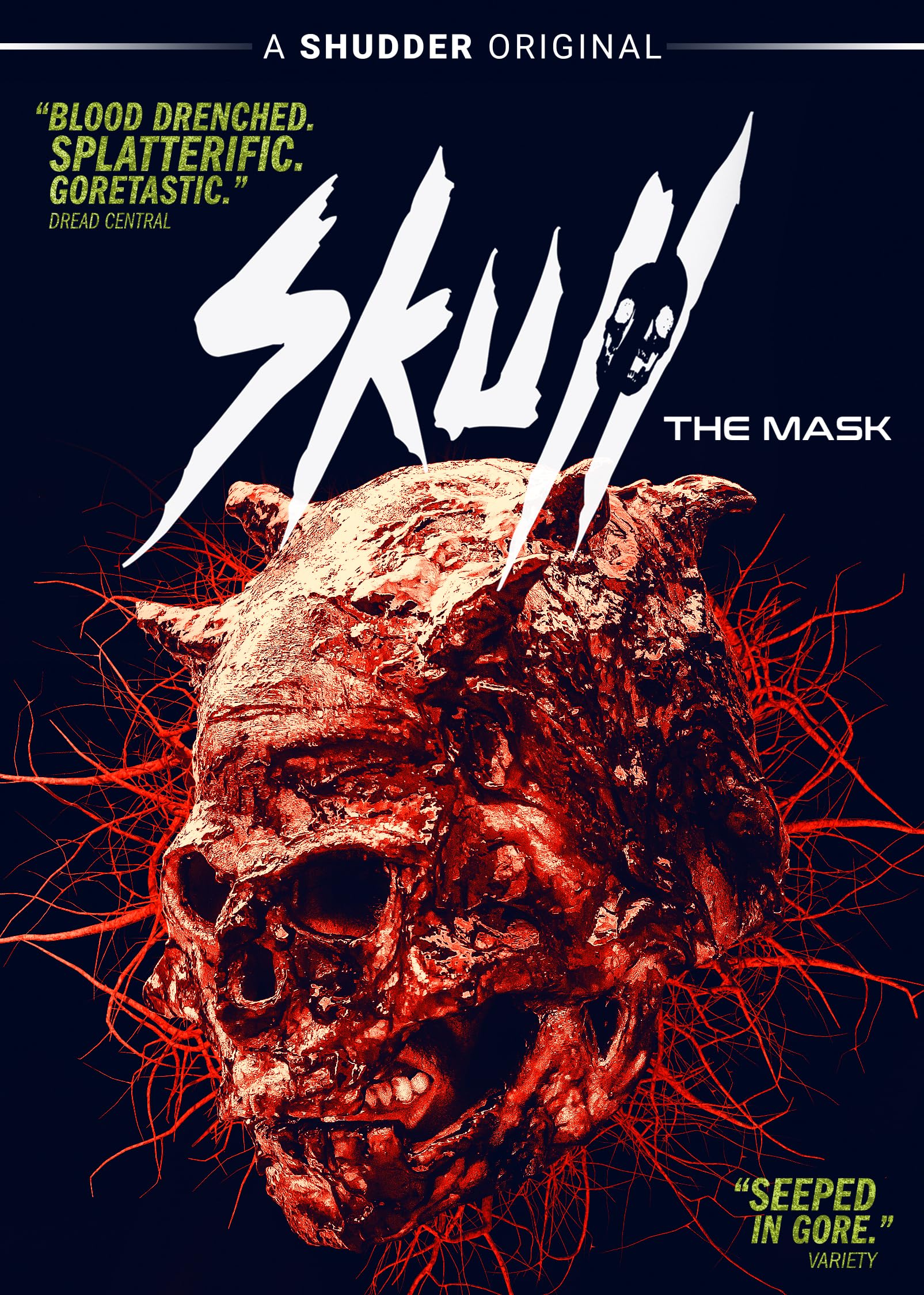 Skull: The Mask película slasher en DVD importada de USA con el místico asesino salvaje