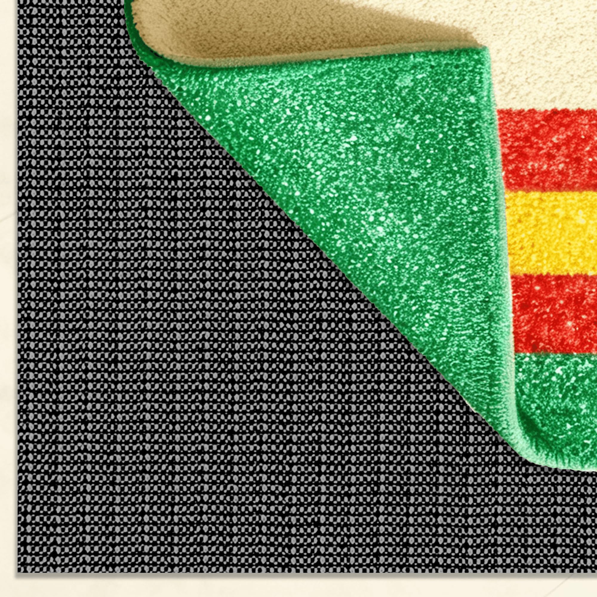 Antirutschmatte 160 x 230 cm rutschfeste Rug Padding Underlay Waschbar Zuschneidbar für Zuhause, Büro, Auto, Palette, Regal, Schwarz