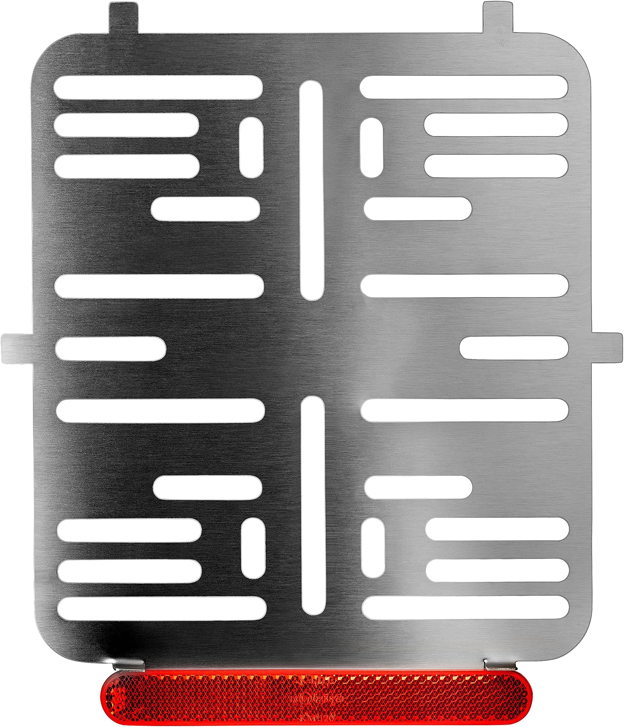1 x portatarga per targa in formato 180 x 200 mm 18 x 20 cm per moto scooter materiale ABS