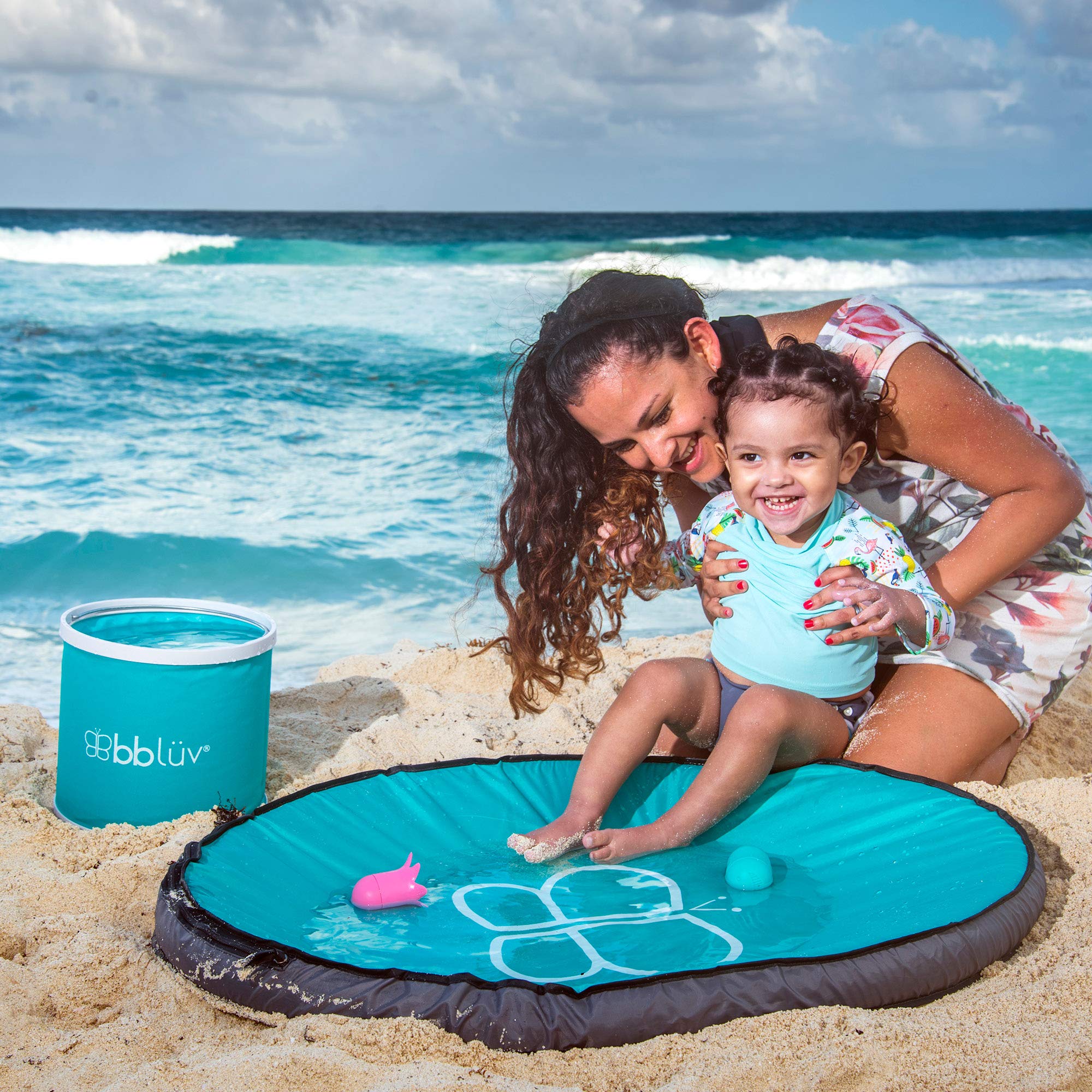 bblüv - Spläsh - Pataugeoire de Voyage et de Plage pour Bébé