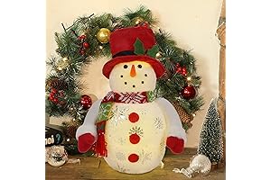 Winter Wonderland Snowman Table Centerpiece