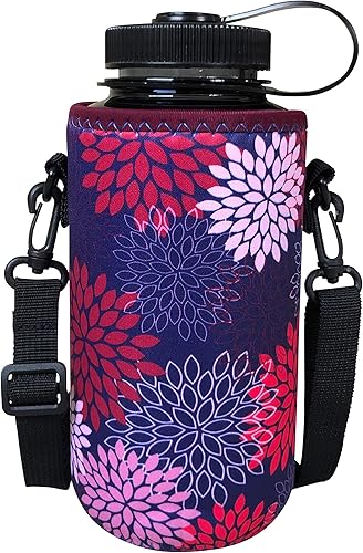 Koverz - Portabidones de neopreno para botellas de agua, 4 tamaños, tamaño L, 24 - 30 oz. liq. XL 32 - 40oz. liq., medio galón 64 oz. liq., un galón