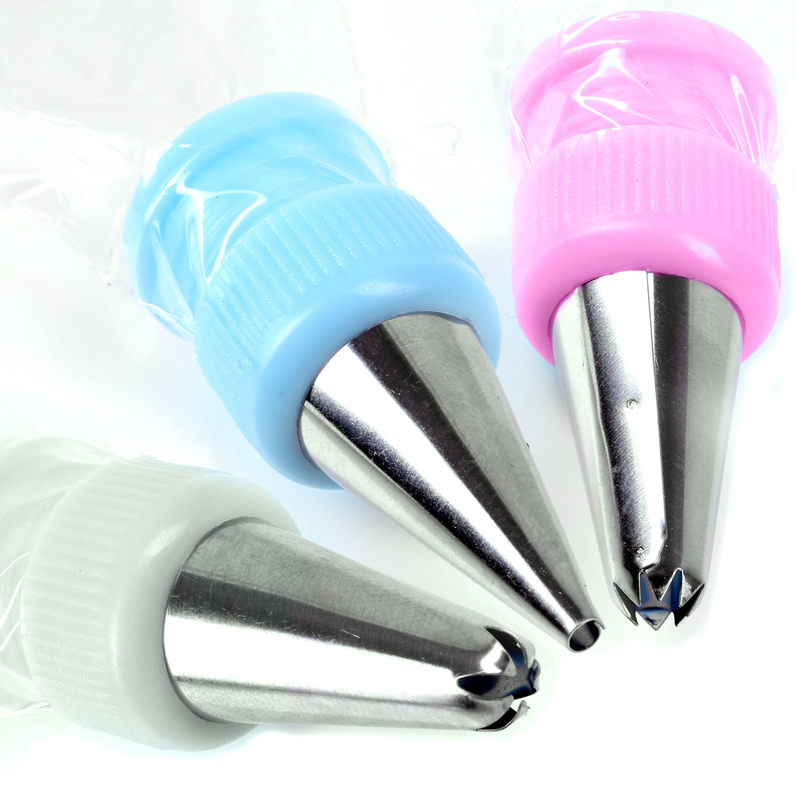 Kit Pipa Per Glassa Con 8 Beccucci – Siringa Per Decorazione Torte In ABS/PP, 18x6x5,2 Cm, Attrezzi Per Pasticceria Fai Da Te - 2