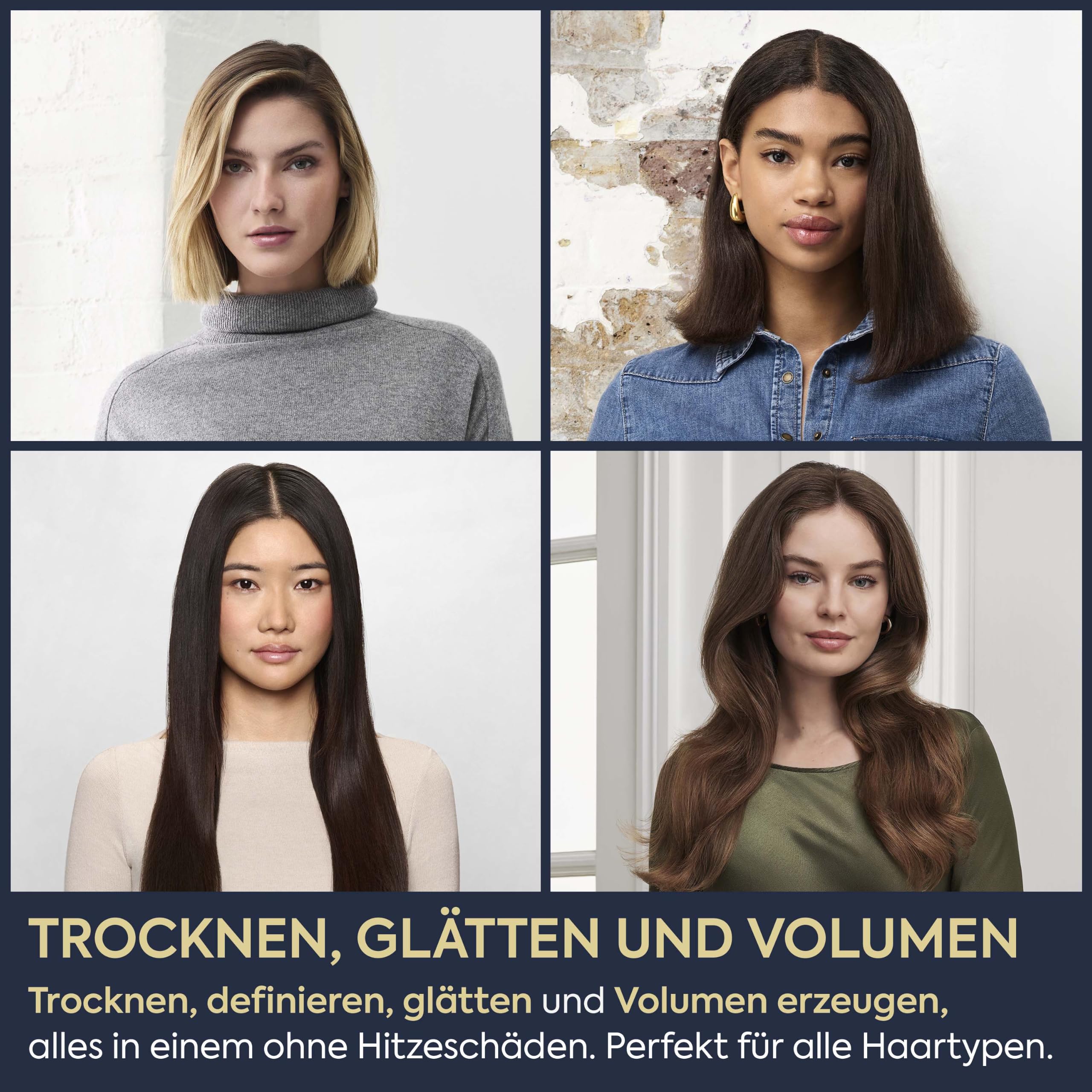 BaByliss Air Wand - Haartrockner, Glätteisen and Styler in einem, Wet to Dry, Anti-Frizz Ionen-Technologie, Ohne Hitzeschäden, AS6553E