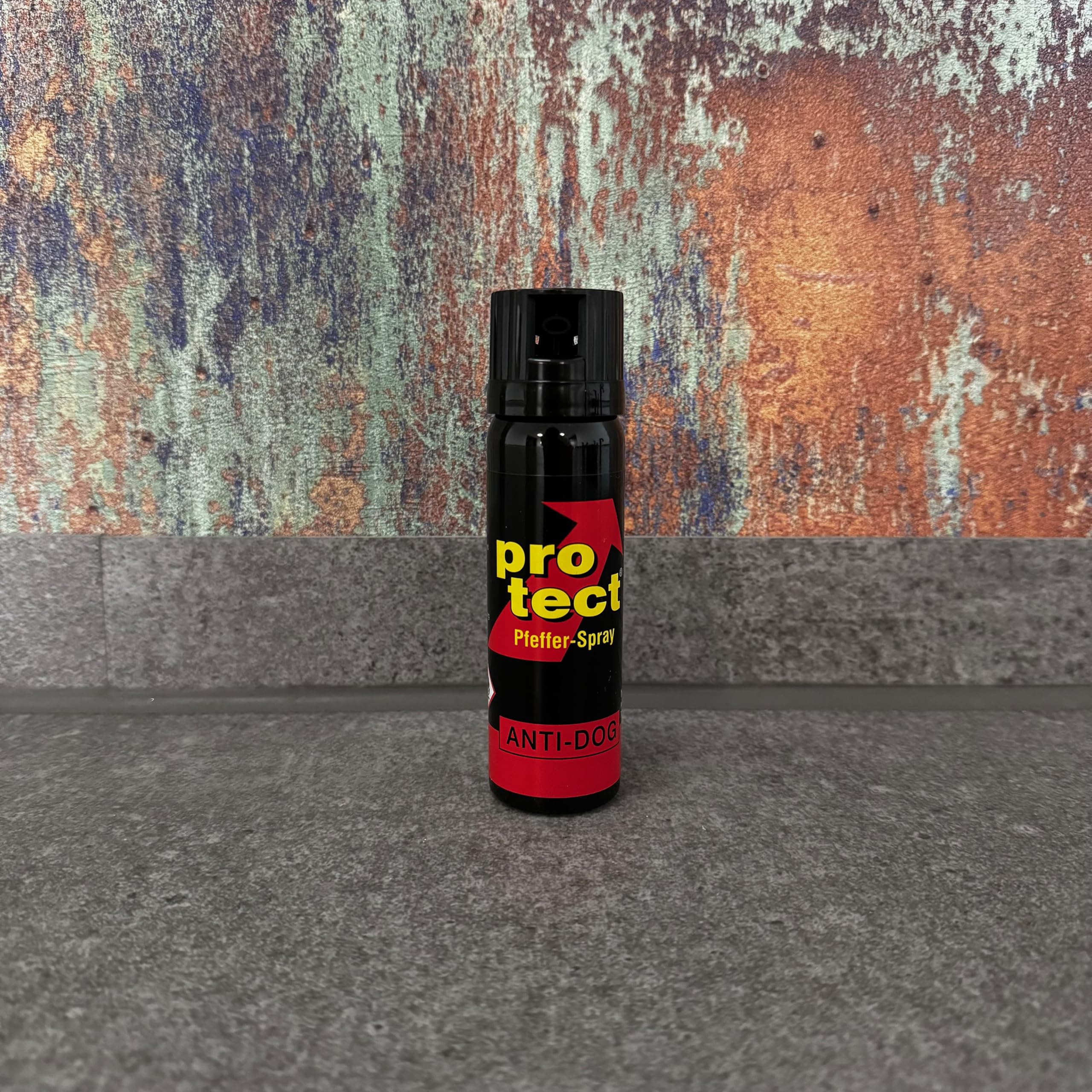 Protect Pfefferspray 63ml Breitstrahl + Elektroschocker Power Max 500.000 V Stun Gun zugelassen in Deutschland ESP Euro Security Products Made in EU Taser mit 2X 9 V Batterien