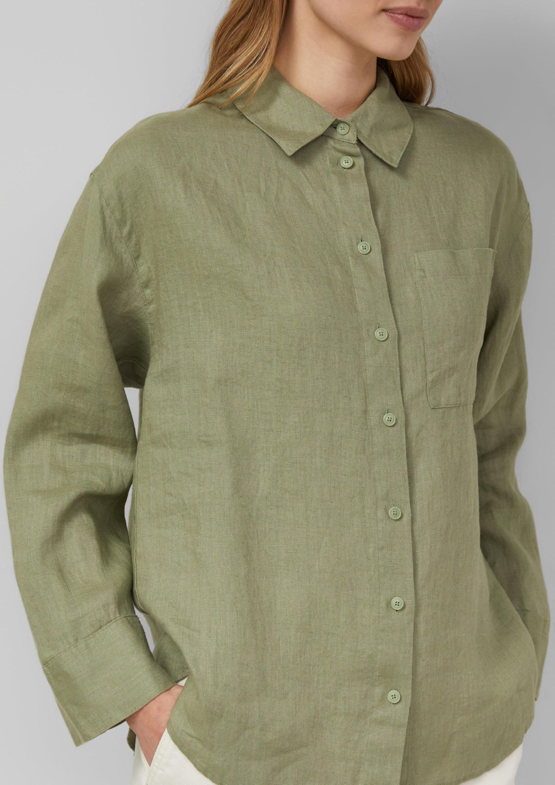 s.Oliver Leinenbluse im Relaxed Fit