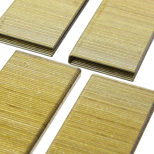 Miniatura 6 de Freeman NS18-125 - Grapas de corona estrecha con pegamento de calibre 18 de 14 de pulgada, 1-14 pulgadas de largo (1000 unidades)