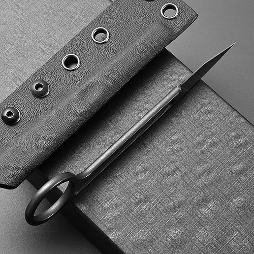 Miniatura 8 de Ccanku C1104 Cuchillo de hoja fija D2 hoja + mango de acero inoxidable cuchillo de hoja fija para caza, supervivencia, campamento al aire libre