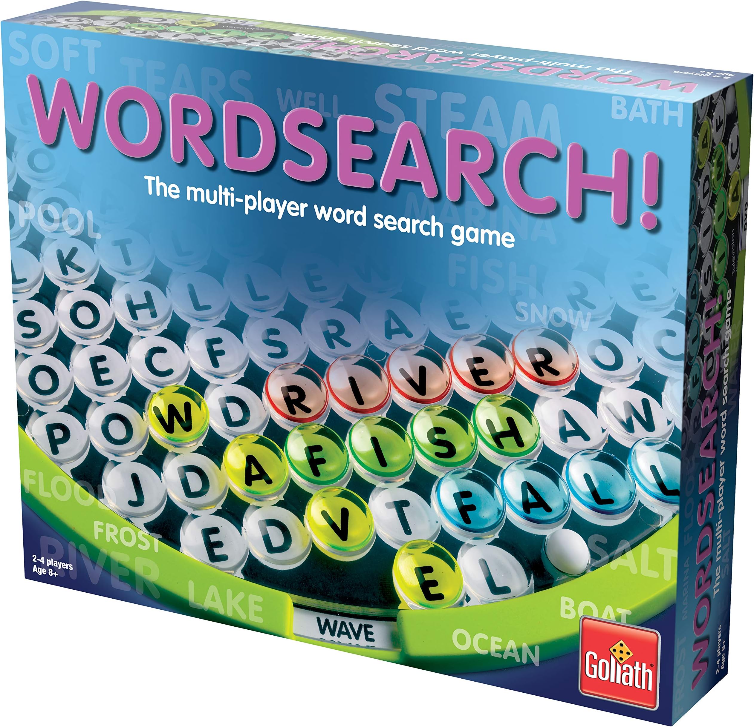 Goliath Games Drumond Park Goliath 1260 Wordsearch Fun Word Puzzle Game for All The Family, Multi-Colour