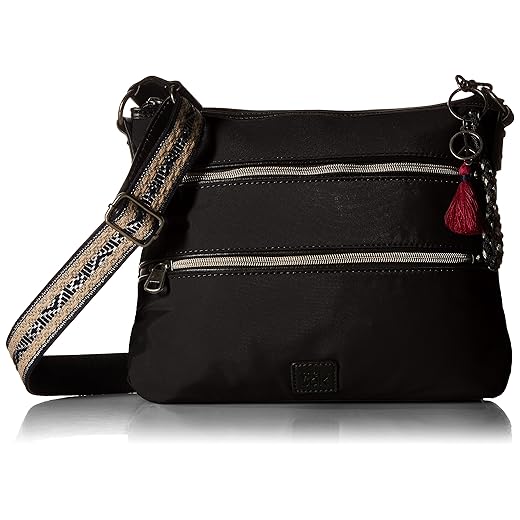 The Sak Women's Esperato Nylon Crossbody, Denim