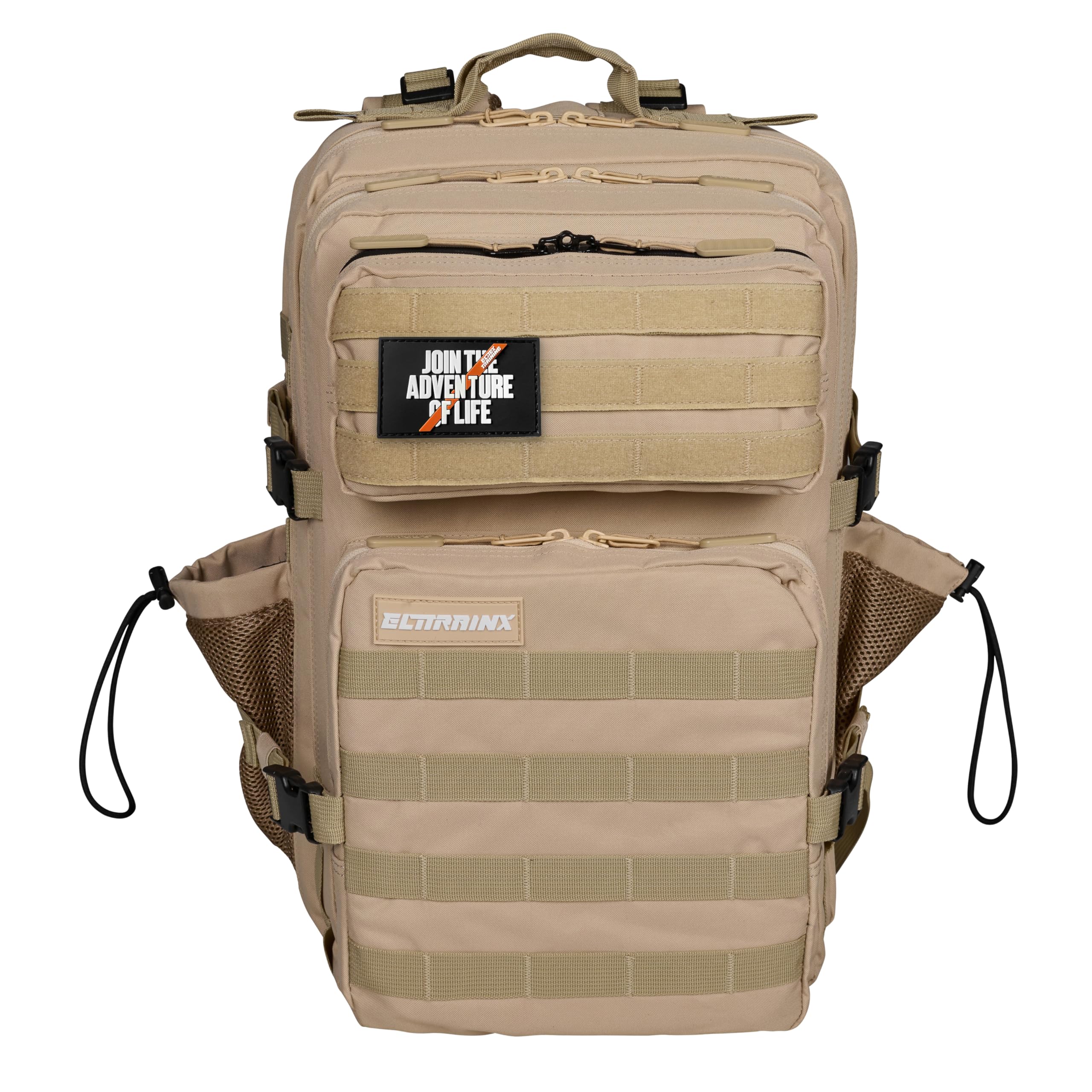 ELITRAINX Elitex Training 45L Tactical Military USA Waterproof Sport, Cabin Airplane, CrossTraining, Outdoor Sports Gym Portable, grey — view 18
