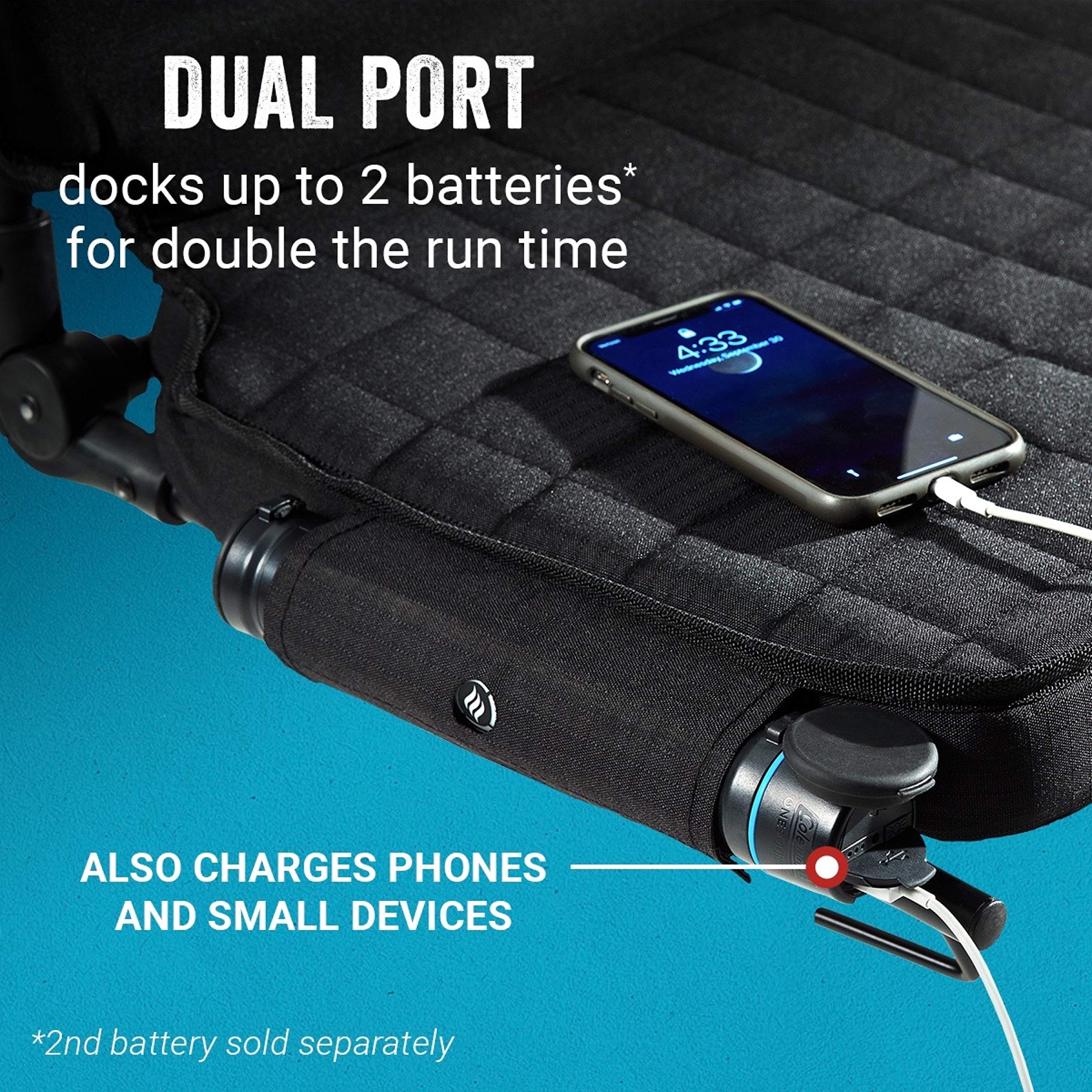 Coleman OneSource Rechargeable Heated Seats Heated Camping Chair