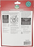 Vista 10 de Oxbow Simple Rewards Golosinas Horneadas de Pimiento Morrón, Golosinas de Conejo y Conejillo de Indias Hechas con Heno Timothy, Aperitivo Saludable