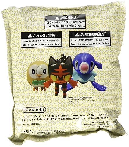 Miniatura 6 de Pokemon Sun and Pokemon Moon Dual Pack - 3 Bonus First Partner Pokemon Figures Nintendo 3DS