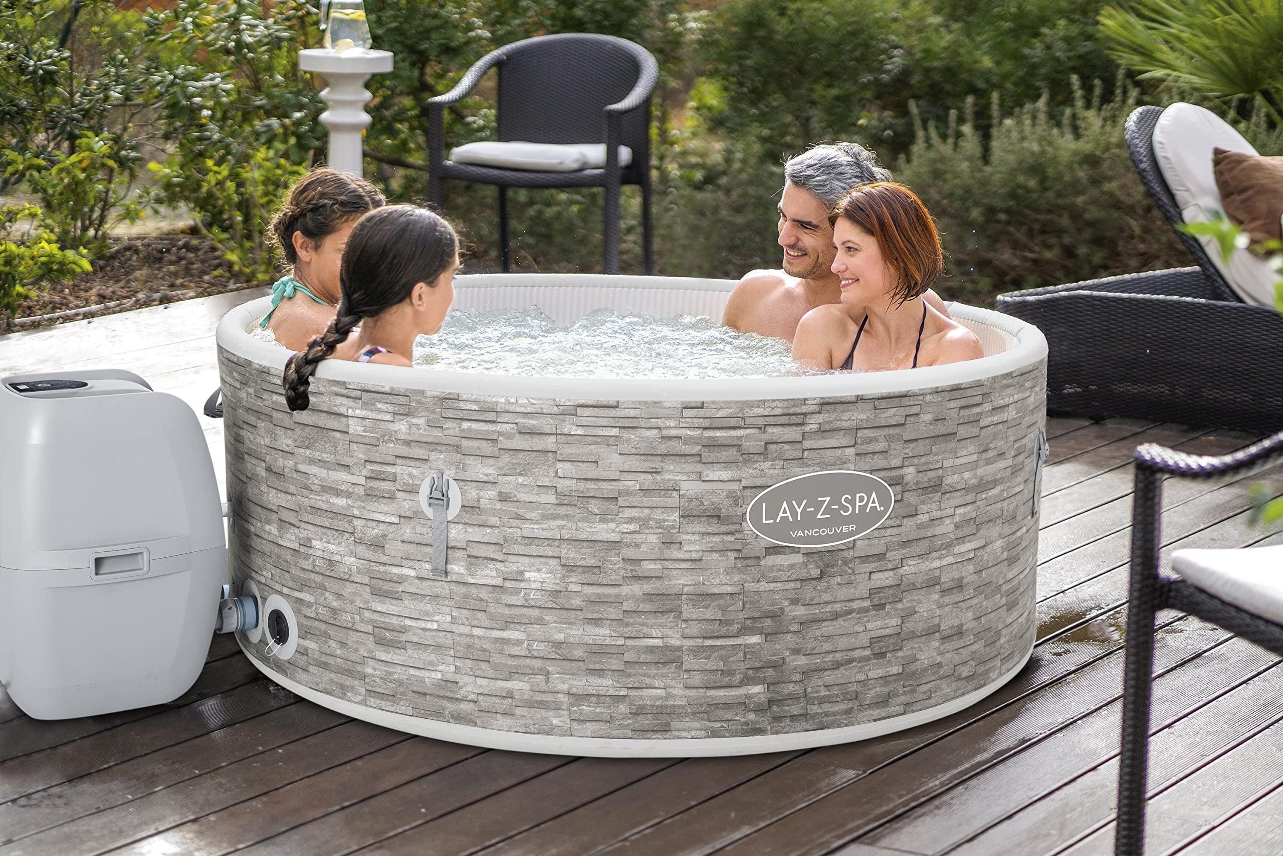 Bestway Lay-Z-Spa® 61"X24"/1.55M X 60Cm Vancouver Airjet Plus
