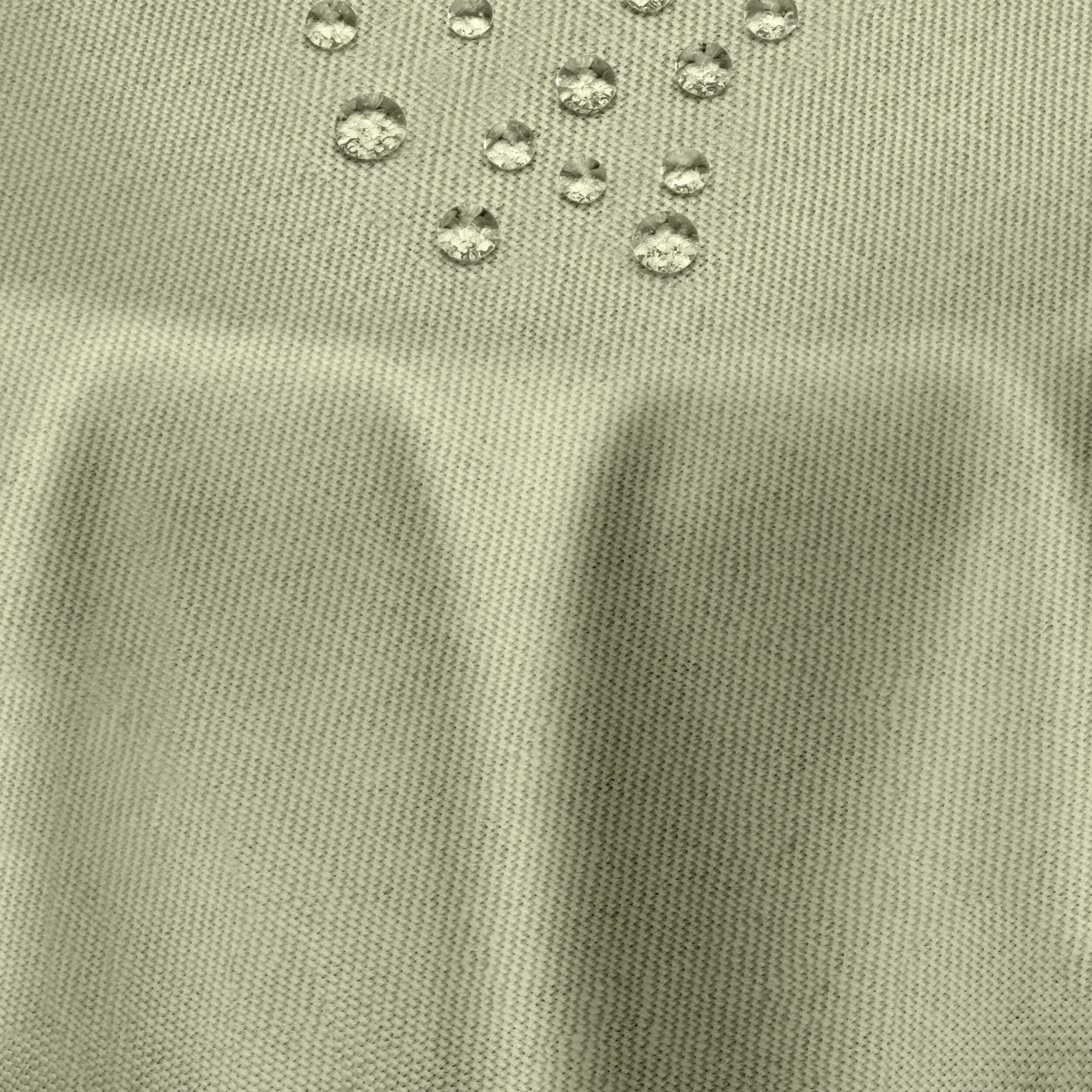 DecoHomeTextil Linen Look Tablecloth, Oval, 160 x 220 cm, Light Green, Water-Repellent, Stain-Resistant, Washable, Lotus Effect, Non-Iron