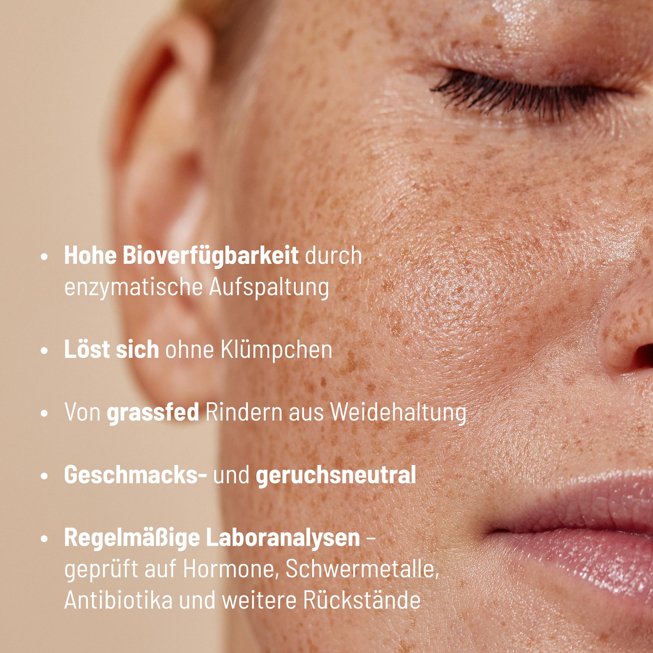 ORGAINIC Kollagen Pulver (700g) - Zertifizierte Weidehaltung - Collagen Pulver - Kollagen Hydrolysat Typ 1&3 - Gute Löslichkeit - Collagen hochdosiert