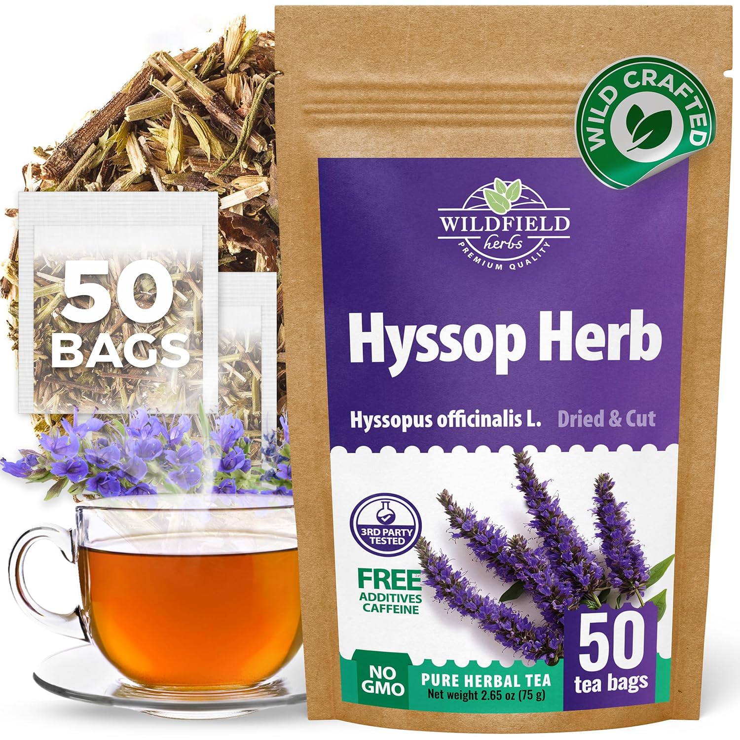 Té de Hisopo 50 Saquitos