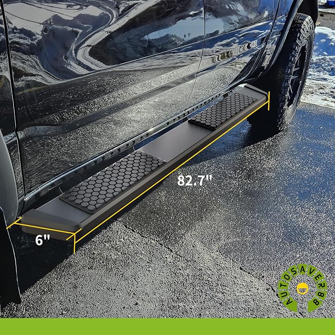Estribos Laterales AUTOSAVER88 para Chevrolet Silverado 1500 miniatura 6