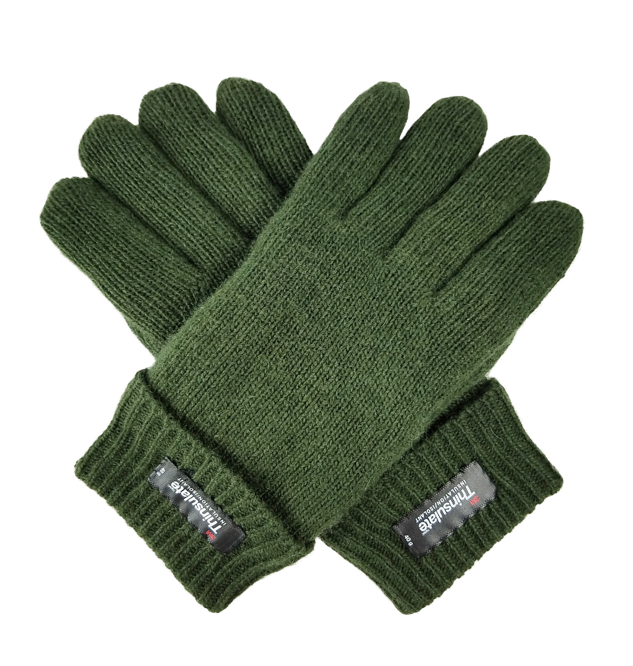 Gants Homme En Laine Pure Avec Doublure Thinsulate - Chauds Et Confortables - Option Écran Tactile