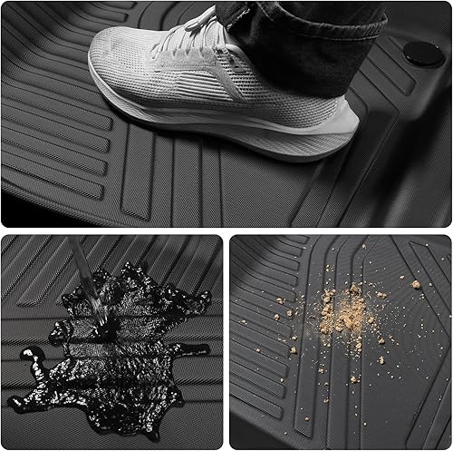 Miniatura 8 de SMABEE Fit para 2024 2025 2026 Alfombrillas para piso y forro de carga Chevy Trax TPE Alfombras para todo tipo de clima para Chevrolet Chevy Trax