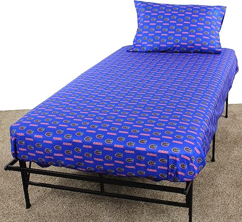 Miniatura 1 de Everything Comfy - Juego de sábanas de 3 piezas de tamaño individual XL, fondo de color del equipo, 1 sábana encimera, 1 sábana bajera, 1 funda de