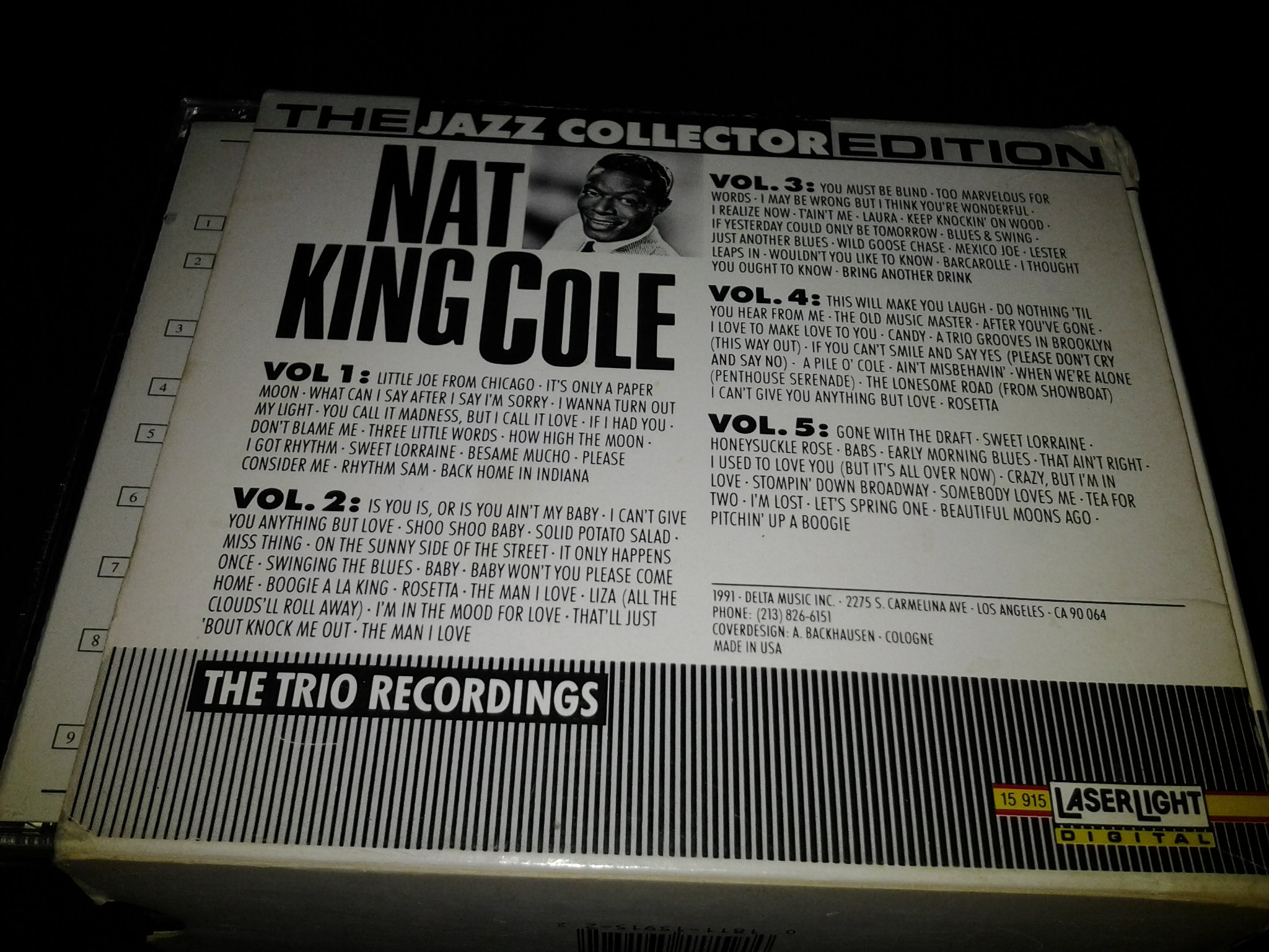 Jazz Collector Edition - Nat King Cole: the Trio Recordings