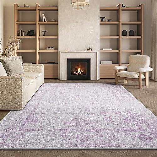 Miniatura 569 de Safavieh colección Adirondack - Alfombra de área, 6 x 9 pies, gris y azul, diseño oriental desgastado, no desprende pelusa, fácil cuidado, ideal