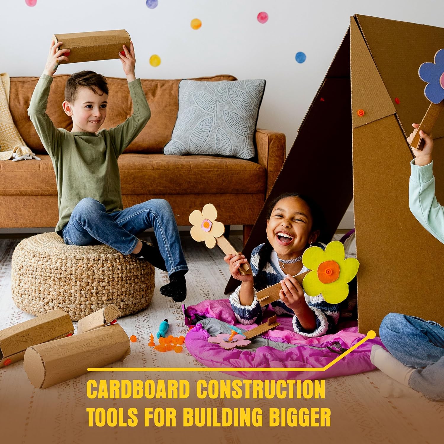 Swift Ultimate Tool Kit - Cardboard Cutter Construction Set | Kids Age 5+ image 4