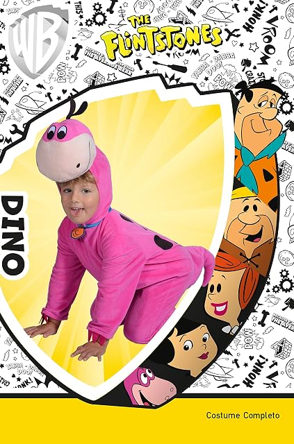 Foto 2 de 6 de Ciao- Dino Picapiedra Flintstone Disfraz Baby niño Dinosaurio Original Los Picapiedra/The Flintstones (Talla…