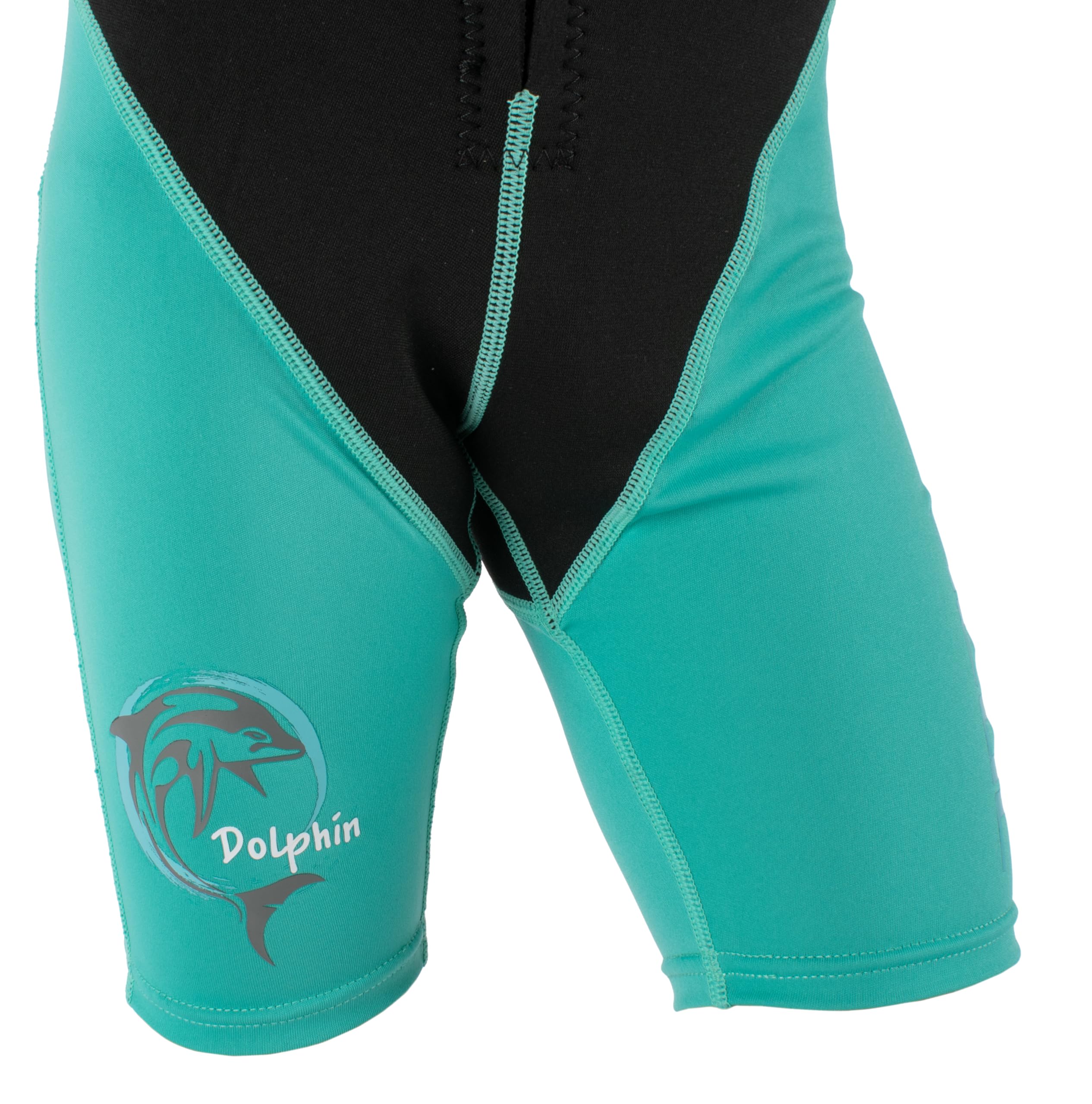 Seac Dolphin, Combinaison de plongée pour enfant Shorty en néoprène de 1,5 mm et Lycra pour la nage, la plongée en apnée et les jeux aquatiques