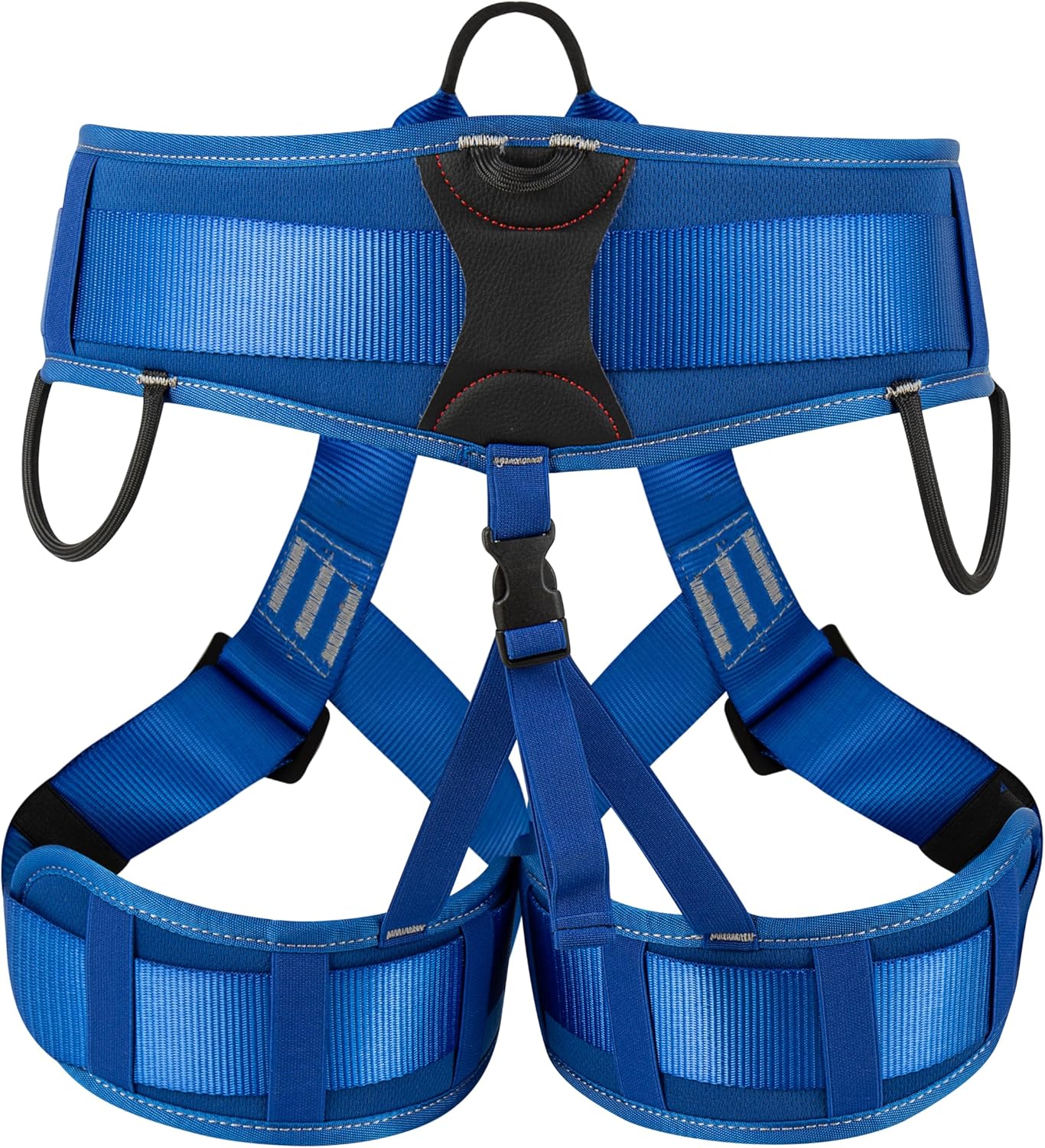 Half Body Climbing Harness with Thick Padding, Adjustable Safety Belt for Fall Protection