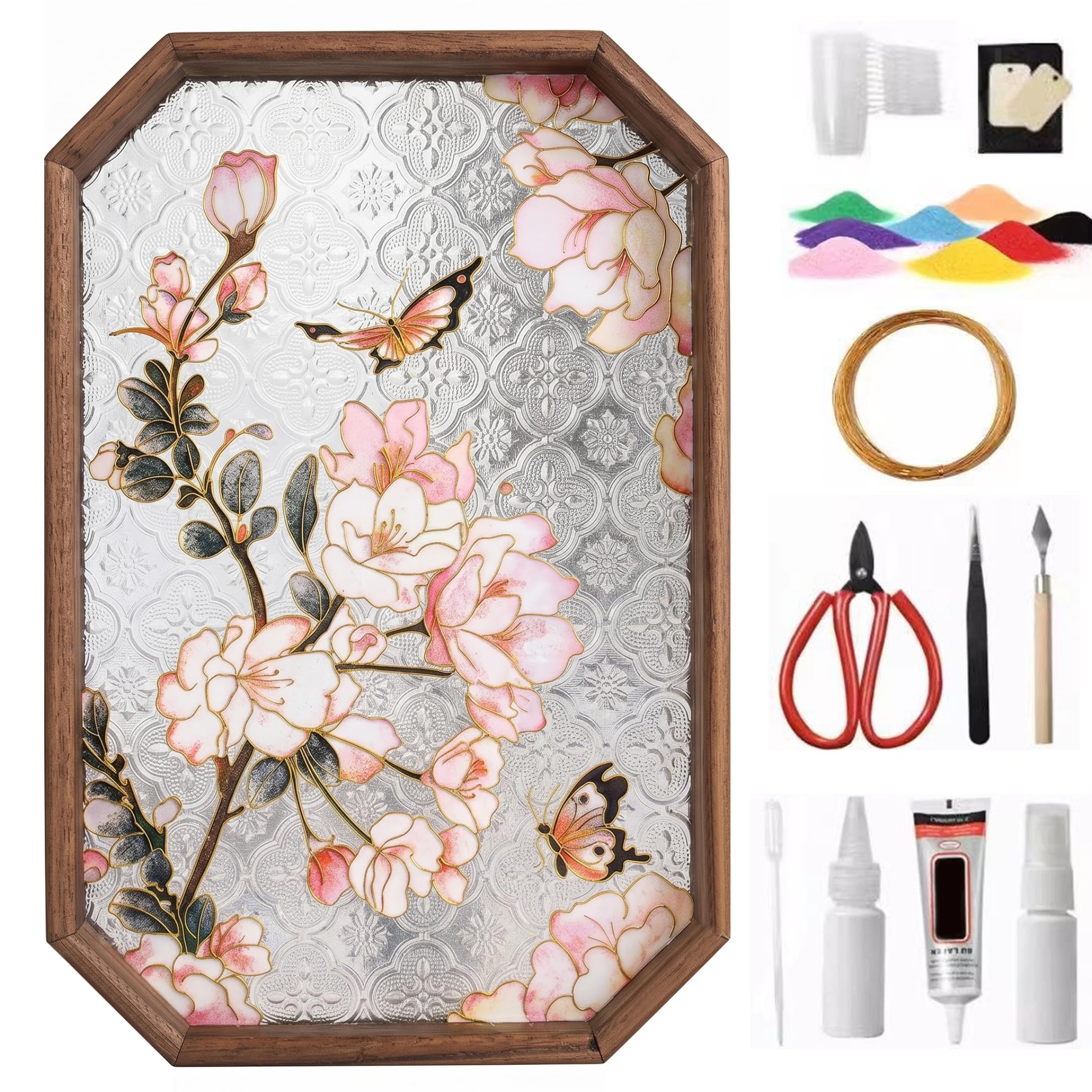 Tapallmy Kit Cloisonne per principianti, guide facili da seguire per nuovi artigiani per regali fai-da-te