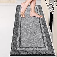 Vista 25 de Alfombras de cocina de 24" x 70", antideslizantes, lavables a máquina, alfombras de pasillo de cocina, tapetes de piso, tapetes absorbentes