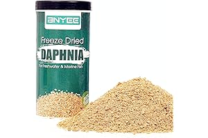 Premium Freeze-Dried Daphnia Eggs: Nutritious Treat for Tropical Fish Lovers