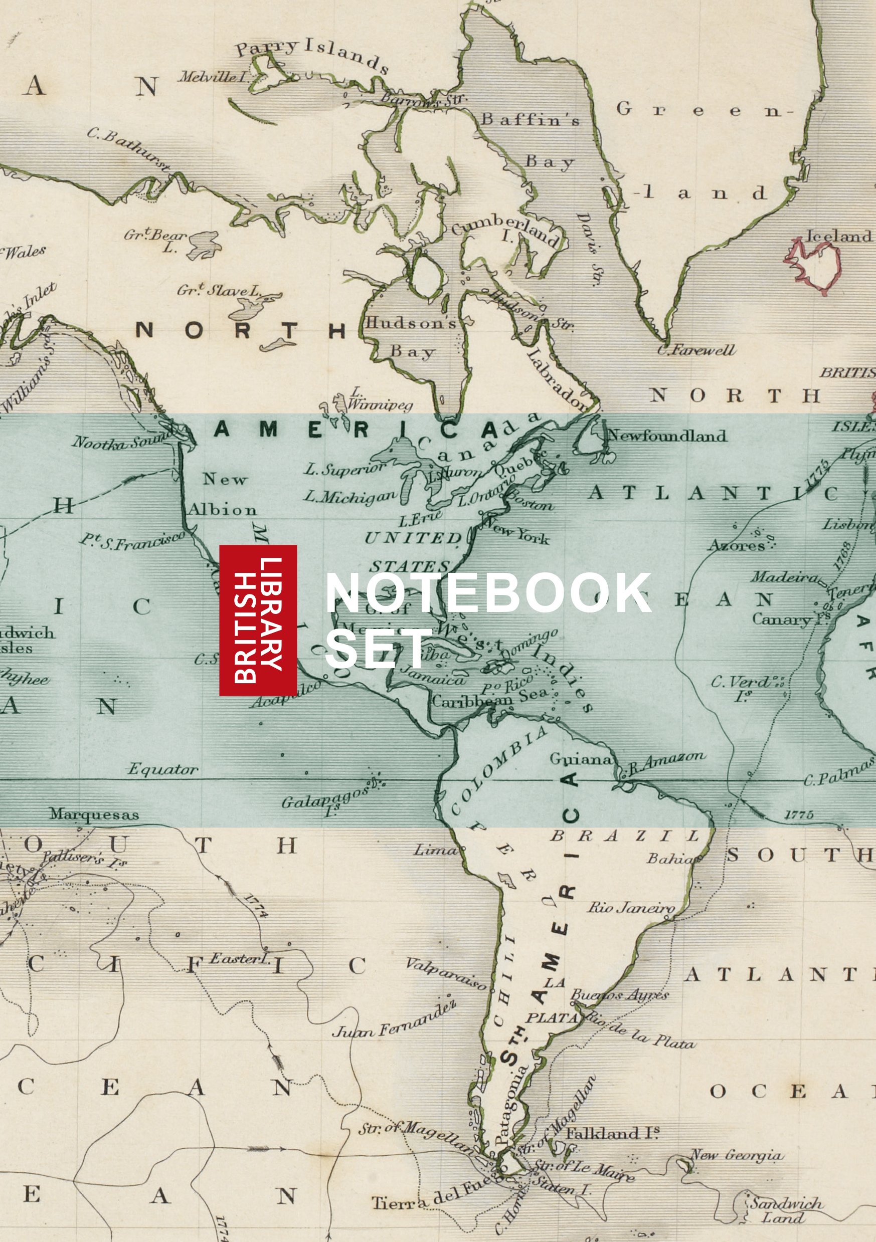 British Library Maps Notebook Set