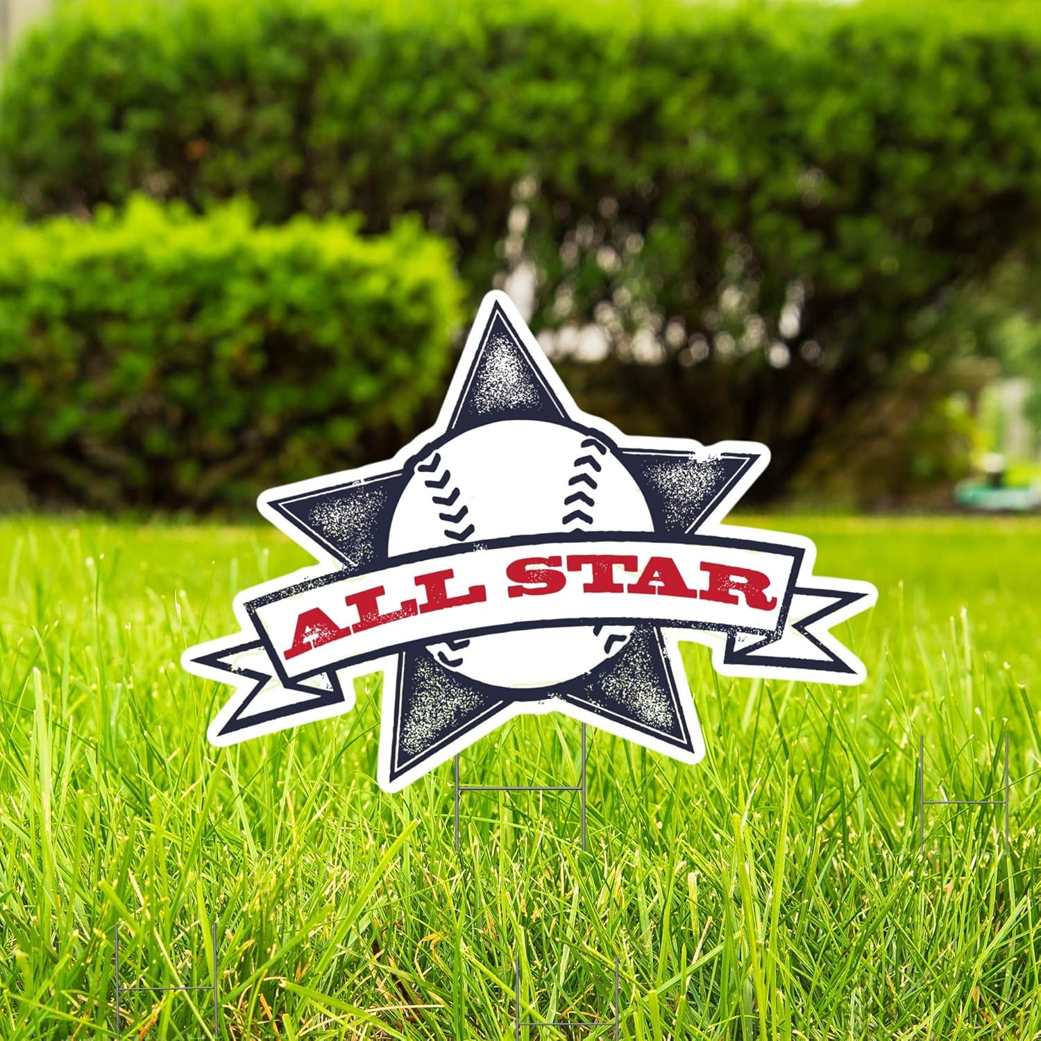 Yard Sign Company Baseball Allstar Yard Sign Yard with