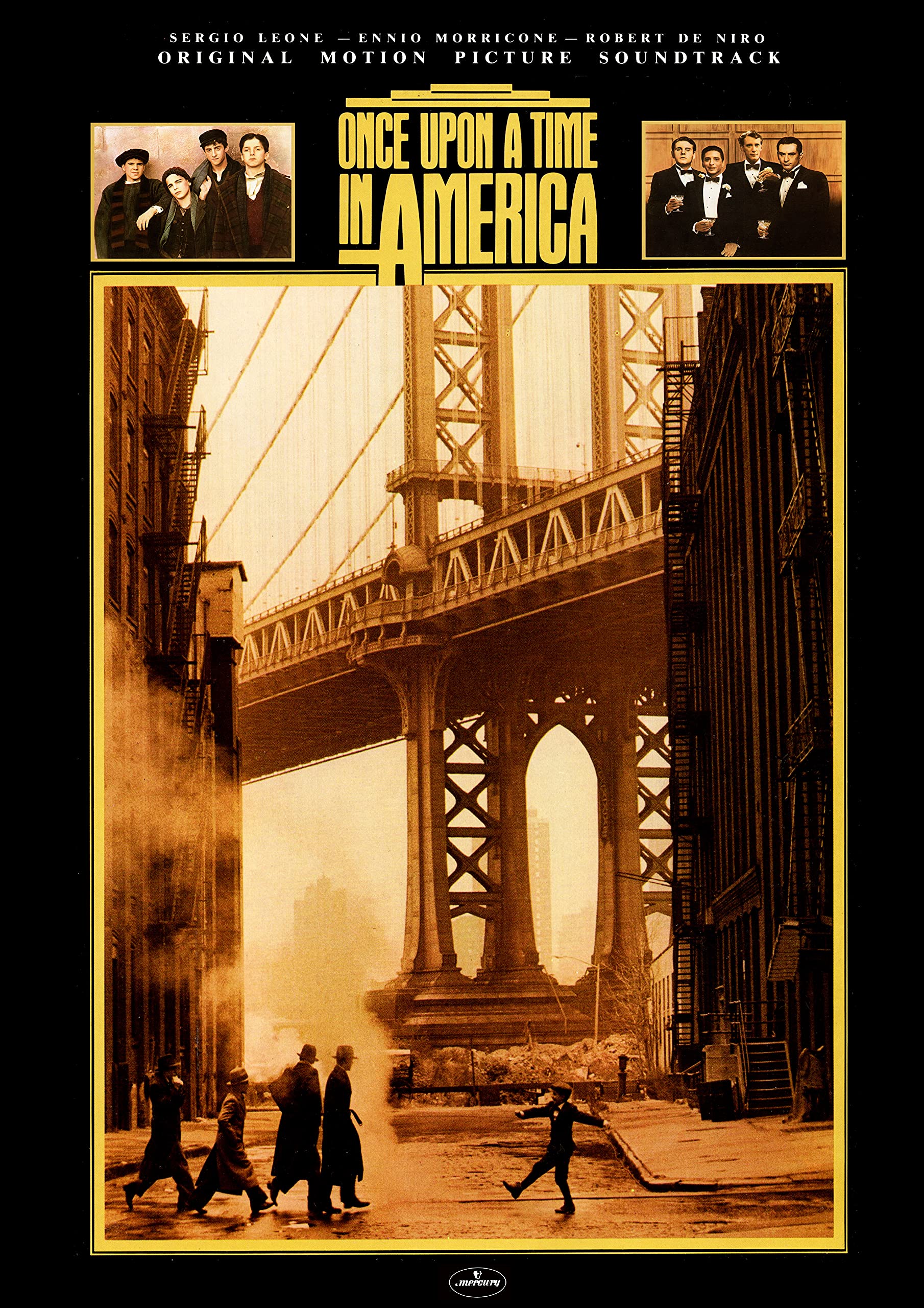 Lot #379 - ONCE UPON A TIME IN AMERICA (1984) - UK Quad Poster 1984