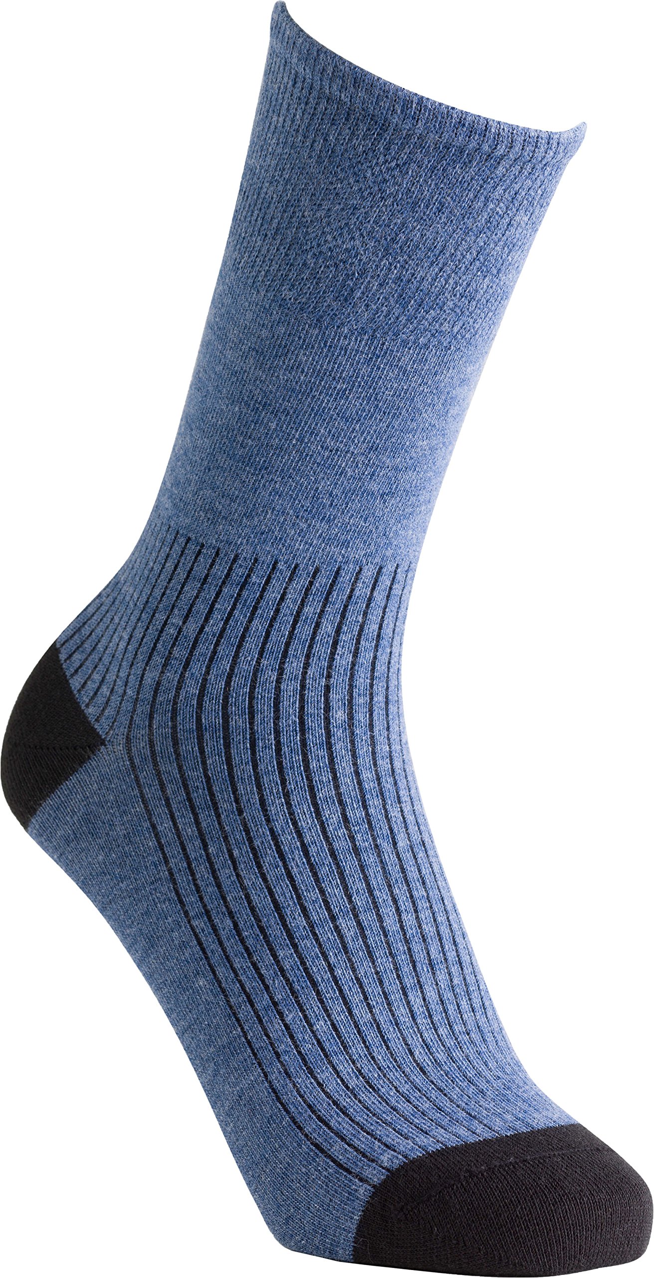 Cosyfeet Extra Roomy Coolmax® Seam‑Free Socks - Blue - M