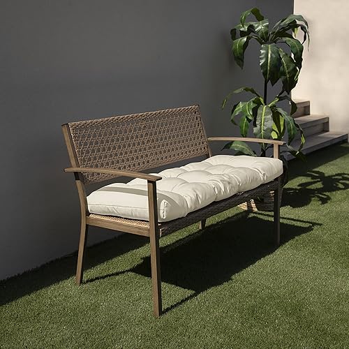 Miniatura 2 de Sorra Home Cojín de banco sólido, 60 x 19 x 3, natural